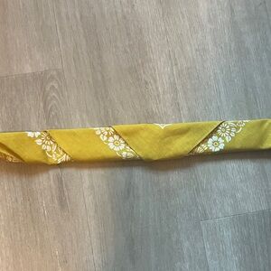 Yellow Floral Bandana